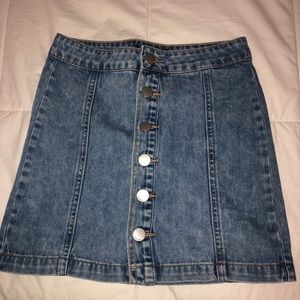 Jean skirt